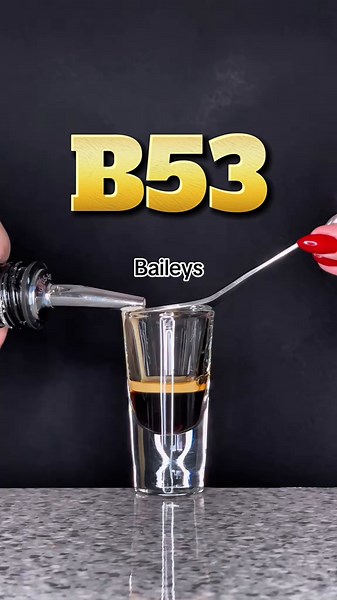B53 Coffee Liqueur Shot Recipe with Baileys and Vodka