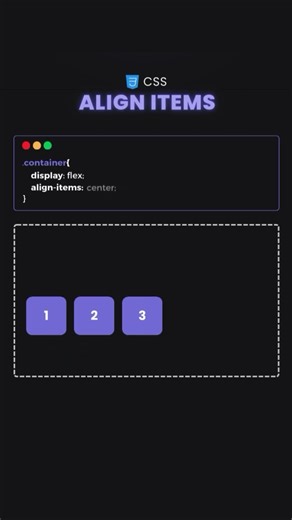 🎨 Align Items in CSS Like a Pro! 🚀 | Flexbox & Grid Explained 💡||#shorts #shortvideo #viralvideo