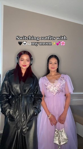Mom Swap Clothes Challenge: Switching Outfits with My Mom