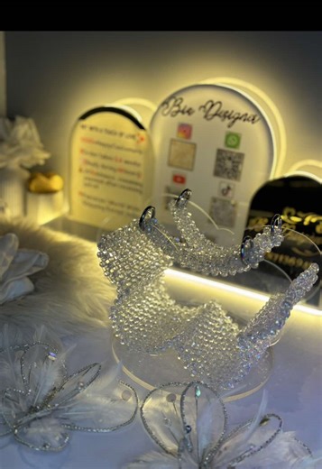 Handmade Crystal Beaded Butterfly Bag Tutorial