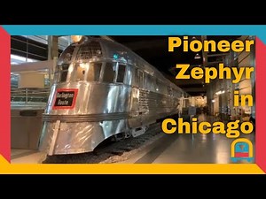Exploring the Pioneer Zephyr at the Museum of Science & Industry, Chicago (3 October 2019)