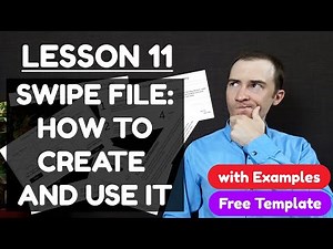 Lesson 11. Swipe File: What It Is, How To Create And Use It | Copywriting from Zero in 30 Days