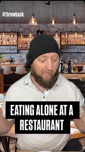 EATING ALONE IN A RESTAURANT cc: Christian Finnegan doesnt mind #eatingalone #comedydynamics #christianfinnegan #standupcomedy #djhuntsofficial #restraunt | Hunter Bentley