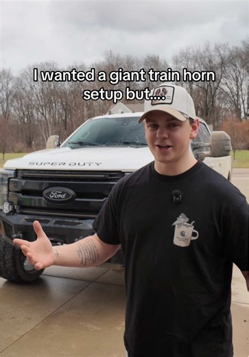 Compact Train Horn Kit for Trucks