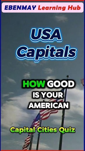 Can YOU Name These US Capital Cities? | US Geography Quiz