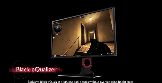 BenQ Zowie XL2430 24 inch 144Hz Gaming Monitor | 1080p 1ms | Black Equalizer for Competitive Edge | S-Switch for Custom Display Profiles
