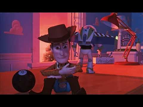 Toy Story (1995)- Buzz Falls out the Window (4K, 35mm Print Scan)