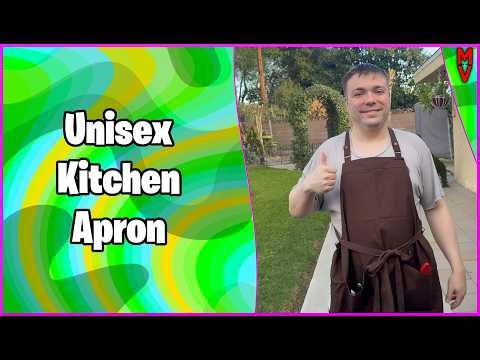 A Cheap Apron? Unisex Kitchen Apron || MumblesVideos Product Review