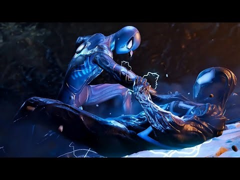 Miles Vs Peter (Venom) Full Fight ⚡– Marvel Spider-Man 2 #bossfight