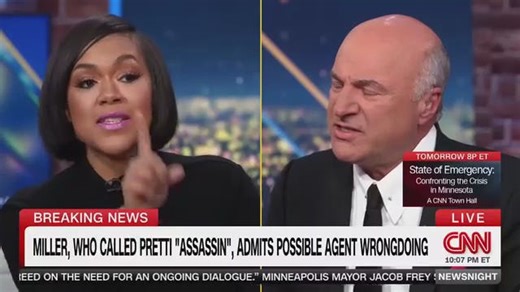 Tiffany D. Cross tells Kevin O'Leary he's in a MAGA Cult