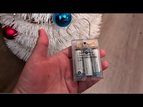 How Set TIMER on Any Christmas Light Decoration (Outdoor Indoor Tree String Lights Garlands Wreaths)