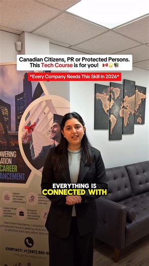 GRANTLY on Instagram: "🔐 Build a Career in Cybersecurity in Canada As more systems and businesses move online, the demand for cybersecurity professionals continues to rise across Canada. Organizations are actively seeking trained experts to protect their networks, systems, and data. 🎓 Cybersecurity Specialist Program This program prepares you for roles such as: • IT Technician • Computer Network Technician • Network Administrator • And other in-demand IT positions 🇨🇦 Eligibility Permanent Re