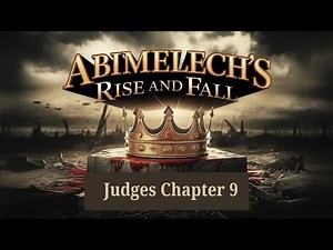 Judges Chapter 9 - The Rise & Fall of Abimelech