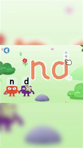Learn to write Alphablocks “n d” #shorts
