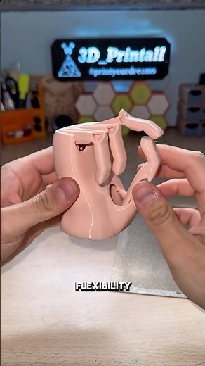 3D printed robotic hand