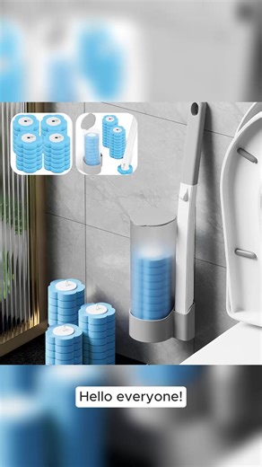 36 Pcs Multi-Colour Toilet Brush Disposable Replacement Head Cleaning Kit