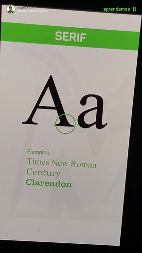 Qué es una tipografía Serif: Definición y Ejemplos