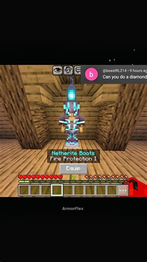 Minecraft diamond flex armor trim