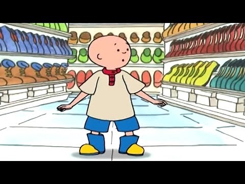 Caillou ve Yeni Ayakkabılar | Caillou Türkçe - WildBrain