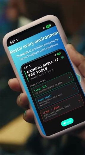 Tired of flipping through your command binder? I built an app for that. #networking #cisco #sysadmin