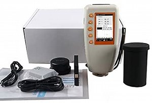 Large Caliber Spectrophotometer Color Meter d/8 Colorimeter Color Matching 16mm Precise Reflectance Tester for Flat Powder Liquid Measurement Test