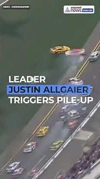 17-Car Crash at Daytona 500 | Massive ‘Big One’ Wreck Shocks NASCAR