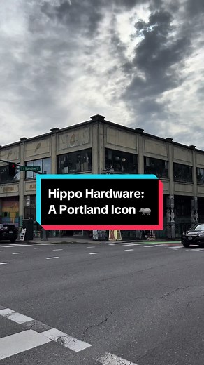 Let’s visit Hippo Hardware, an icon on Portland's E Burnside with @LivePDX 👀 #LivePDX #TravelPortland #PortlandOregon #pdx #PNWlife #thingstodoinportland #PNW #portland #oregon #portlandcheck
