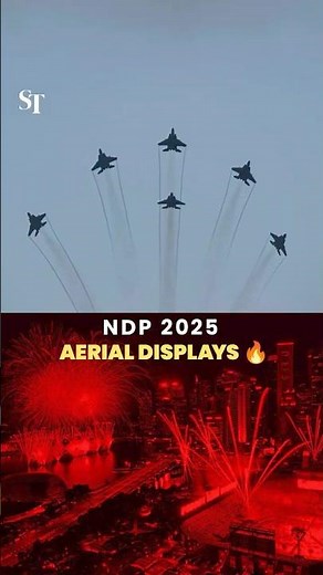 Aerial displays at NDP 2025🔥 | NDP2025 | SG60