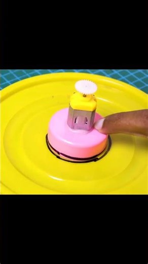 Make a Dc Motor using water pump #experiment #diy #shorts