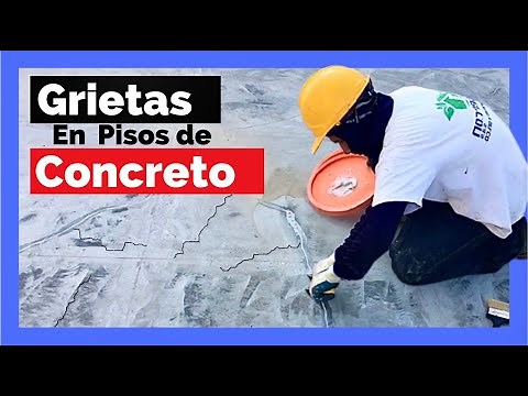 ✅ Reparación de FISURAS en losa de concreto | Cómo sellamos las GRIETAS del piso.