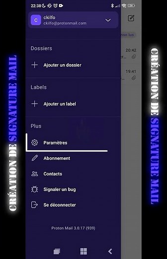 Créer une Signature ProtonMail Facilement – Tuto Complet