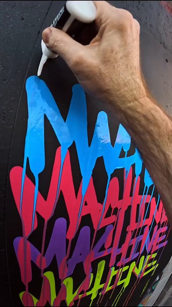 Exploring the Drip Machine for Graffiti Art