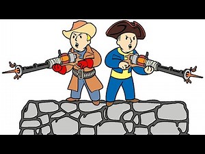 James is playing fallout 4 part 22 defend the castle 🏰