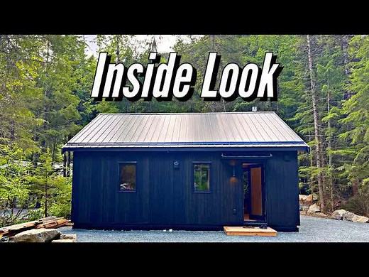 Behind the build of a cottage style prefab home in the mountains!