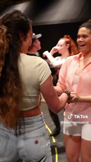 First look at the Hamilton International Tour cast in rehearsals. ⭐️ We open in two weeks – see you at the Theatre at Solaire in Manila! #HamiltonINTL #HamiltonPH