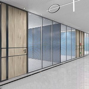 [Hot Item] Partición de oficina de vidrio claro, esmerilado, reflectante/bajo E con buena resistencia a la estanqueidad, impermeabilidad y carga de viento