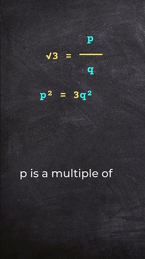 Proof that √3 is Irrational
