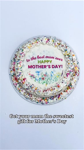 Treat your mom or motherly figure to a sweet surprise with a custom ice cream cake! 💗Enjoy 20% off all custom cakes from May 4 - May 11. 🎂💐 Use code MOTHERSDAY25 at checkout. Only available online or on the Marble Slab app.#mothersday #cake #icecreamcake #dessert #icecreamcake #icecream | Marble Slab Creamery Canada