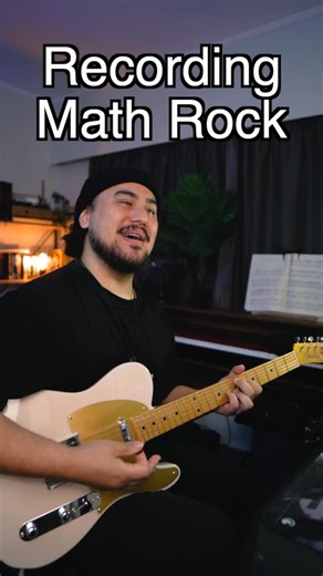 ATU on Instagram: "Recording math rock guitars #guitar #mathrock #fender"