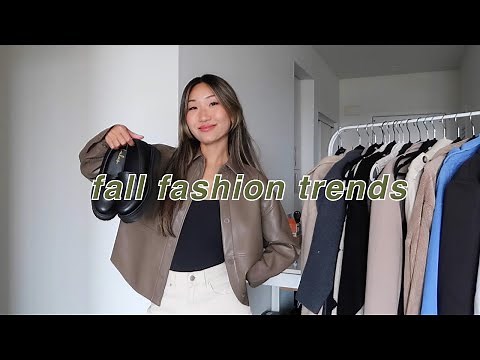FALL FASHION TRENDS 2021 🤎 | fall closet essentials and casual outfits
