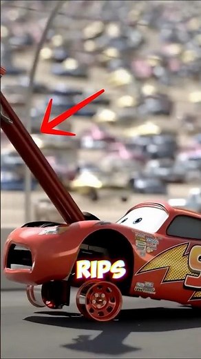 Deleted Cars Scene Where McQueen DIES?! #pixartheory #cars
