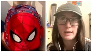 OK Mom Teaches Kindergartener Son How To Use Bulletproof Backpack Before First Day Of School