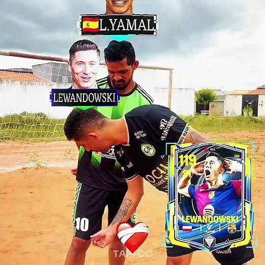 Lewandowski x Lamine Yamal Jersey skills🤣☠️🔥