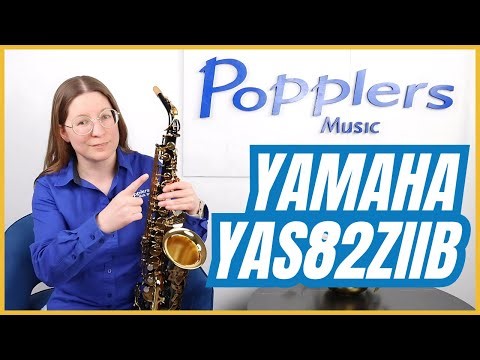 Yamaha Custom Z Alto Saxophone | YAS-82ZIIB Overview, Features & Sound Demo by Popplers Music