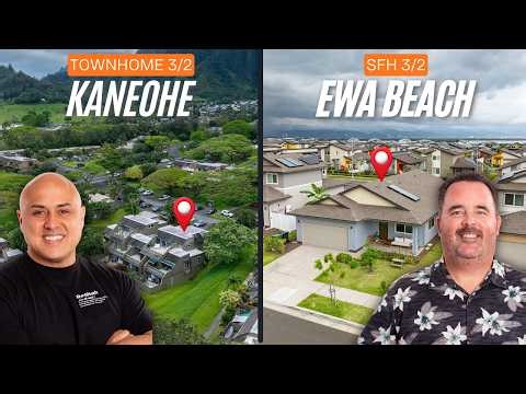 Kāneʻohe Townhome vs Hoʻopili Single-Family Home | 2 New Oʻahu Listings