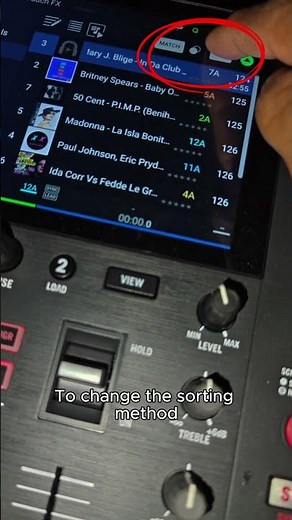 How to Sort Songs on Numark Mixstream Pro 🎧 #shorts