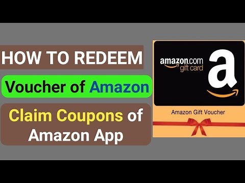 How to redeem Amazon voucher | How to redeem Amazon coupon code | Use gift voucher of amazon