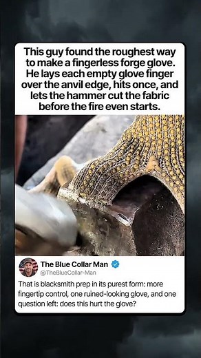 THE HAMMER CUT FORGE GLOVE