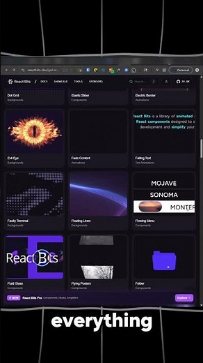 A Free Library of React Components for Developers