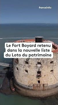 Fort Boyard included in the new Heritage Lottery list